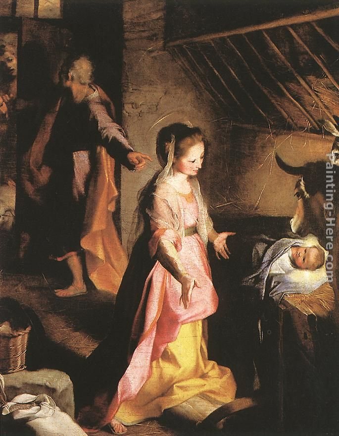 Federico Fiori Barocci The Nativity